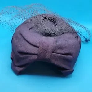 Vintage | Accessories | Vintage Navy Veil Clutch Hat | Poshmark display picture 2
